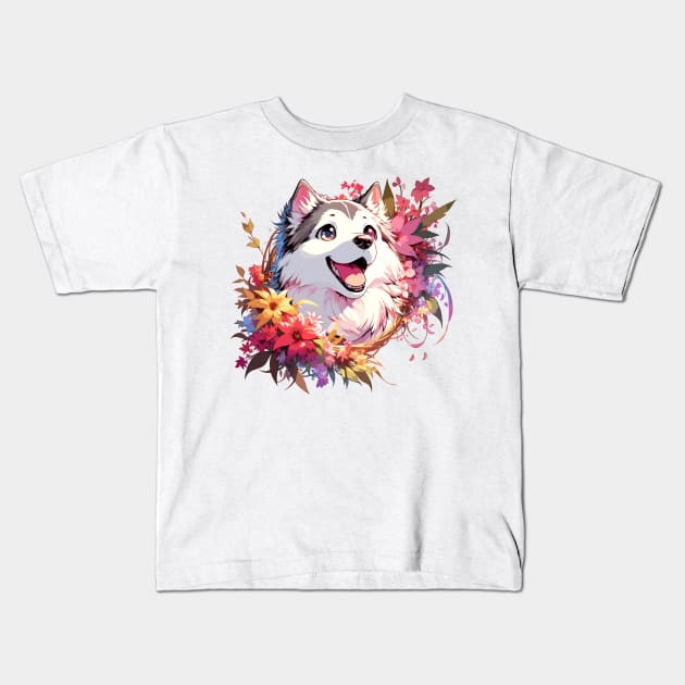 Yakutian Laika, Mothers Day, Dog Mom, Perfect Dog Gift Kids T-Shirt by ArtRUs